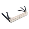 Stanley Products 5 Pc. Long Folding Hex Key Sets, 1/SET, #J4994