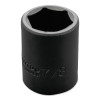Stanley Products Torqueplus Impact Sockets, 1/2 in Drive, 7/8 in Opening, 6 Points, 1/EA, #J7428H