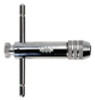 Irwin Hanson® T-Handle Ratcheting Tap Wrenches, 1/4"- 1/2", Tap Size, Bulk #IR-21102 (4/Pkg)