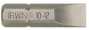 Stanley Products Slotted Insert Bits, 10/EA, #92175