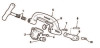 Ridgid Tool Company Pipe Cutter Roller, 1/EA, #34305