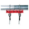 Ridgid Tool Company Straight Pipe Welding Vises, 1/2 in - 8 in Capacity, 1/EA, #40220