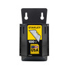 Stanley Products 1992 Carbon Steel Heavy Duty Utility Blades with Dispenser, 2-7/16" #11-921A, 100/PK