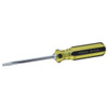 Stanley Products 100 Plus Square Blade Standard Tip Screwdriver, 1/4" x 4" #66-174-A (1/Pkg.)