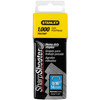 Stanley Products 9/16" Heavy Duty Narrow Crown Staples, 1000 Pack #TRA709T (4 Packs)