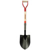 The AMES Companies, Inc. Round Point Shovels, 12 X 9.5, 30 in White Ash Steel D-Grip Handle, 1/EA, #43205