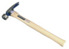 Vaughan California Framer Hammer, Forged Steel, White Hickory Handle, 17 in, 1-1/2 lb, 4/EA, #CF1