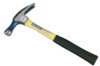 Vaughan Electrician's Claw Hammer, Forged Steel, Fiberglass Handle, 14 in, 1.86 lb, 4/EA, #E18F