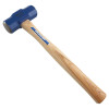 Vaughan Heavy Hitters Double Face Hammers, Hickory, 3 lb, Straight Handle, 1/EA, #SDF48