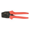 Wiha Tools Ratchet End Sleeve Crimpers, 8.6 in Long, 26 - 8 AWG, Red, 1/EA, #43612