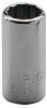 Wright Tool 1/4" Dr. Standard Sockets, 1/4 in Drive, 5/16 in, 12 Points, 1/EA, #2110