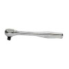 Wright Tool 1/4" Drive Ratchets, Round, 4 3/4 in, Chrome, Contour Grip, 1/EA, #2426