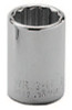 Wright Tool 3/8" Dr. Standard Sockets, 3/8 in Drive, 9/16 in, 12 Points, 1/EA, #3118
