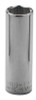 Wright Tool 3/8" Dr. Deep Sockets, 3/8 in Drive, 7/16 in, 6 Points, 1/EA, #3514