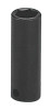 Wright Tool 3/8" Dr. Deep Impact Sockets, 3/8 in Drive, 5/16 in, 6 Points, 1/EA, #3910