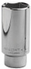 Wright Tool 1/2" Dr. Deep Sockets, 1/2 in Drive, 1/2 in, 12 Points, 1/EA, #4616