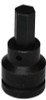 Wright Tool 3/4" Dr. Impact Hex Bit Sockets, 3/4 in Drive, 17 mm Tip, 1/EA, #6217M