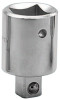 Wright Tool 3/4" Drive Adaptors, 3/4 in (female square); 1/2 in (male square) drive, 2 1/8", 1/EA, #6450
