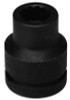 Wright Tool 3/4" Dr. Standard Impact Sockets, 3/4 in Drive, 5/8 in, 6 Points, 1/EA, #6820