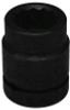 Wright Tool 1" Dr. Standard Impact Sockets, 1 in Drive, 1 1/2 in, 12 Points, 1/EA, #8748