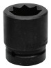 Wright Tool 8 Point Double Square Impact Railroad Sockets, 1 in Drive, 1 13/16 in, 8 Points, 1/EA, #8815