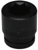 Wright Tool 8 Point Double Square Impact Railroad Sockets, 1 in Drive, 2 in, 8 Points, 1/EA, #8816A