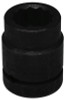 Wright Tool 1" Dr. Standard Impact Sockets, 1 in Drive, 80 mm, 6 Points, 1/EA, #8880MM