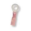 22-18 AWG Heat Shrink - Crimp & Seal #10 Stud Ring Tongue Terminal - Long Neck (100/Pkg.)