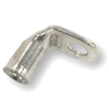 4 AWG 1/4 Stud Plated 90-Degree Heavy Duty Electrical Lug (100/Pkg.)