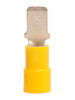 12-10 AWG Nylon Insulated .250 Male Quick Disconnect - Brazed Barrel (100/Pkg.)