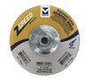 5" x 1/8" x 7/8" Type 27 ZSpeed Zirconia Depressed Center Pipe Cutting & Light Grinding Wheels - Single Grit, Mercer Abrasives 622020 (25/Pkg.)