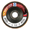 CeraFlame Type 27 Ceramic Flap Discs - 4-1/2" x 7/8", Grit: 40, Mercer Abrasives 269040 (10/Pkg.)