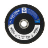 Type 29 High Density Zirconia Flap Discs - 6" x 7/8", Grit: 80, Mercer Abrasives 339080 (10/Pkg.)