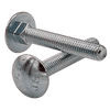 M10-1.50 x 100 mm (Fully Threaded) DIN 603 Metric Carriage Bolts 8.8 Zinc Cr+3 (250/Bulk Pkg.)