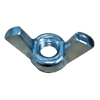 M6-1.00 Metric Wing Nut, Zinc Cr+3 (3000/Bulk Pkg.)