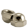 M12-1.75 Metric Stainless Steel A2-70 Hex Domed Acorn Nuts DIN 1587 Coarse (50/Pkg.)