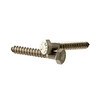 M6 x 40 mm Hex Lag Screws Stainless Steel A4 (316) (1000/Bulk Pkg.)