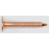 Copper Ring Shank Slating & Flashing Nails, 3", 70 Nails/lb., 25 Lb. Box