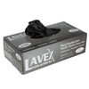Lavex Industrial Nitrile 6 Mil Powder-Free Textured Disposable Gloves - Large, Black (100/Box)