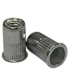 3/8-16 (.027-.150) Aluminum Small Flange Knurled Body Rivet Nuts (300/Pkg.)