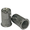 10-32 (.020-.130) Aluminum Small Flange Knurled Body Rivet Nuts (8000/Bulk Pkg.)