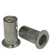 10-32 (.020-.130) Aluminum Large Flange Knurled Body Rivet Nuts (1000/Pkg.)