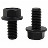 3/4"-10 x 3" Partially Threaded Grade 8 Frame Bolt, Indented Hex, Non-Serrated, Black Phosphate & Oil (70/Bulk Pkg.)