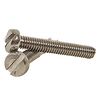 M3-0.50 x 40 mm (Fully Threaded) Stainless Steel Cheese Slotted Machine Screws, DIN 84, A2 (4000/Bulk Pkg.)