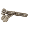 M3-0.50 x 12 mm (Fully Threaded) Stainless Steel Cheese Slotted Machine Screws, DIN 84, A2 (9000/Bulk Pkg.)