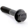 1/4"-20 x 3/4" Grade 9 Alloy Frame Bolt, Non-Indented, Non-Serrated, Black Phosphate & Oil (2000/Bulk Pkg.)