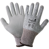 Salt & Pepper Polyurethane Coated Cut Resistant Glove Size 9(L) 12 Pair, #PUG-111-9(L)