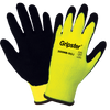 Gripter - High-Visibility Etched Rubber-Dipped Palm Glove Size 9(L) 12 Pair, #300NB-9(L)