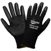 Gripter - Ultra-light Black Nitrile Palm Dipped Glove Size 7(S) 12 Pair, #550B-7(S)