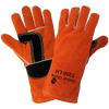 Left-Handed Premium Shoulder Split Cowhide Leather Welders Glove Size 9(L) 12 Pair, #1200-LH